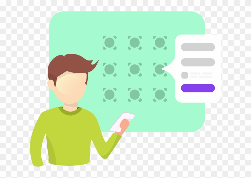 The Customer Books A Table Clipart