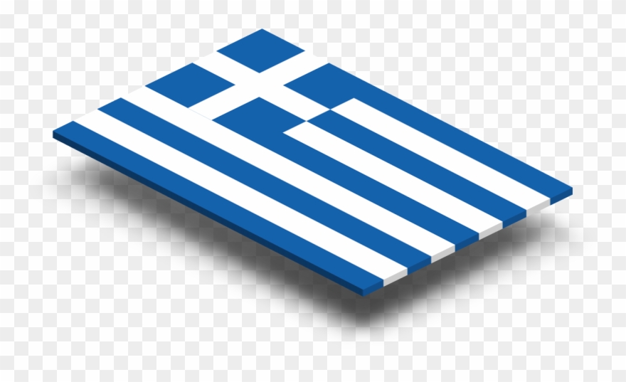 Greece Flag In Rich Quality Definition Clipart