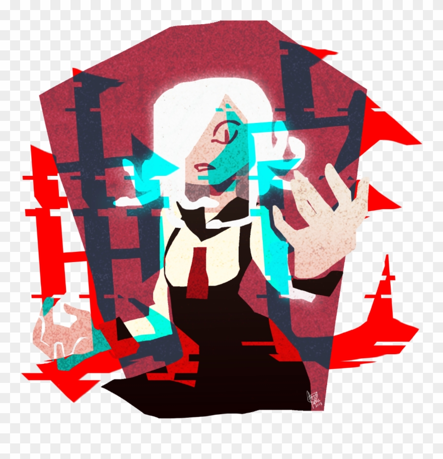 Nadeko Sengoku As She Appears At The End Of Otorimonogatari Clipart