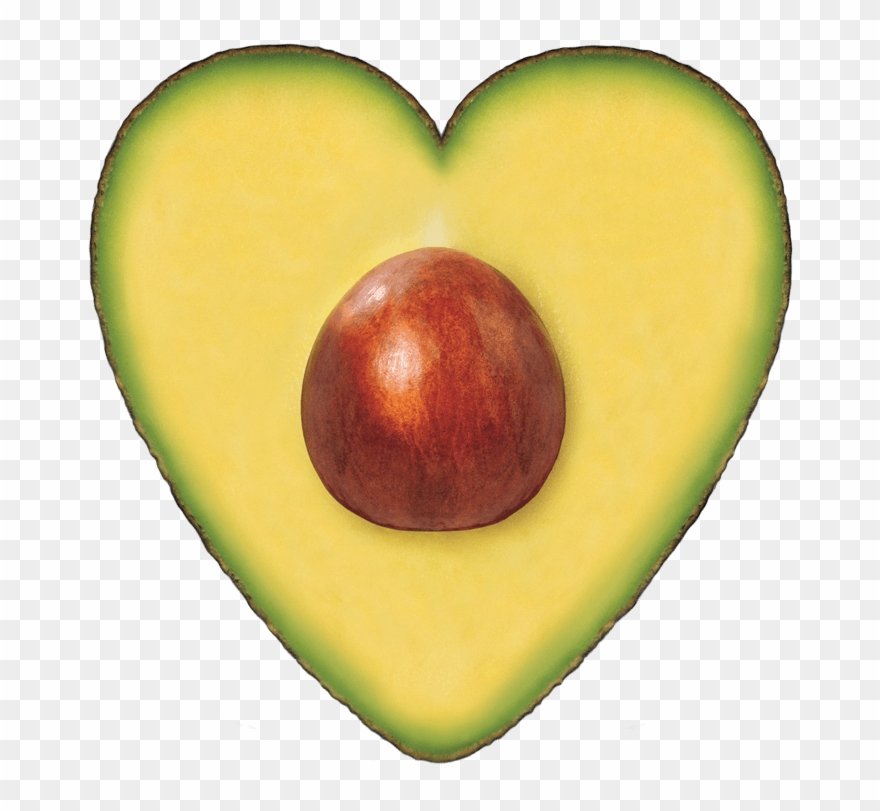 Kisspng Avocado Heart Fat Eating Healthy Diet Avocado Clipart
