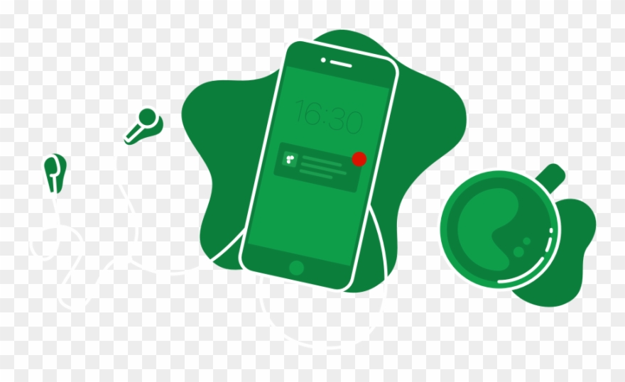 Notification On The Phone Clipart
