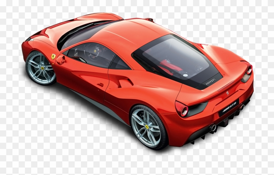 Red Ferrari Top Clipart