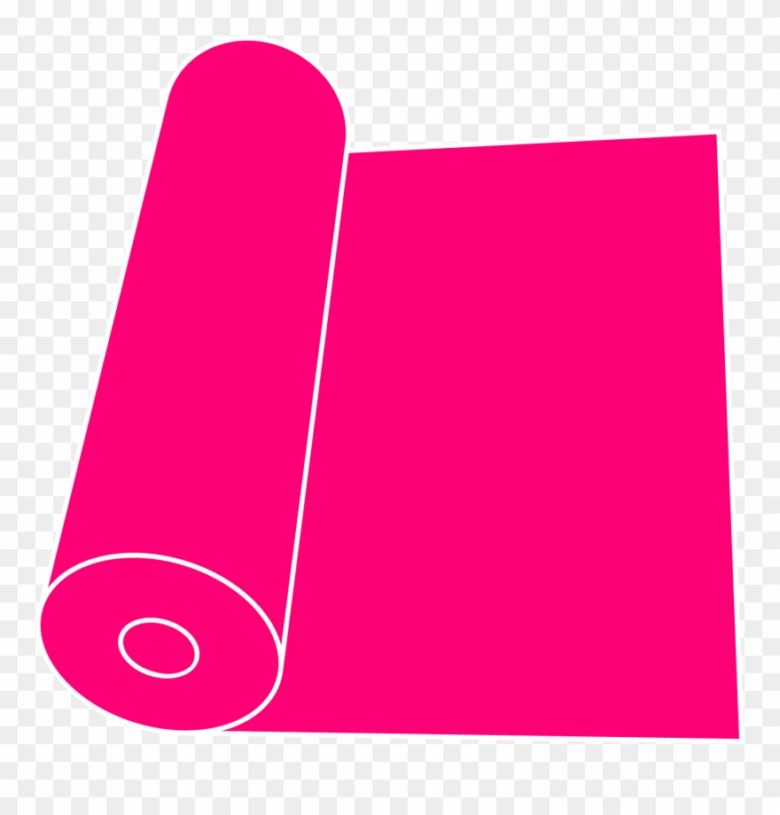 Fluorescent Rasberry 15" Roll Clipart