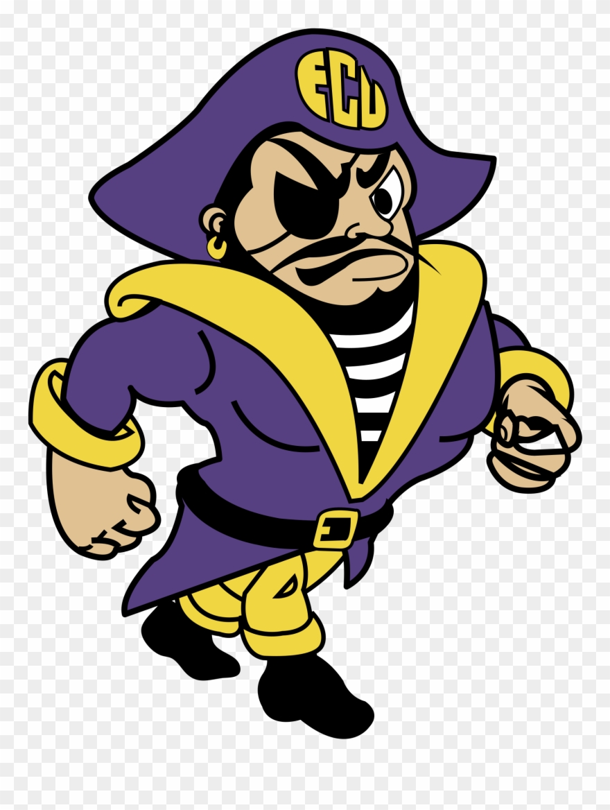 Ecu Pirates Logo Png Transparent Clipart