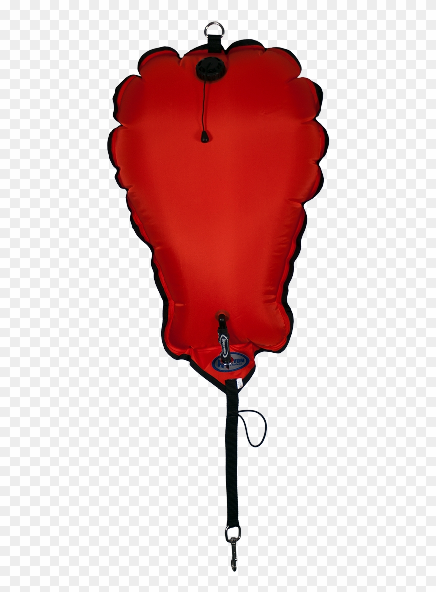 Halcyon 80-lb Lift Bag, Closed Circuit, Orange Clipart