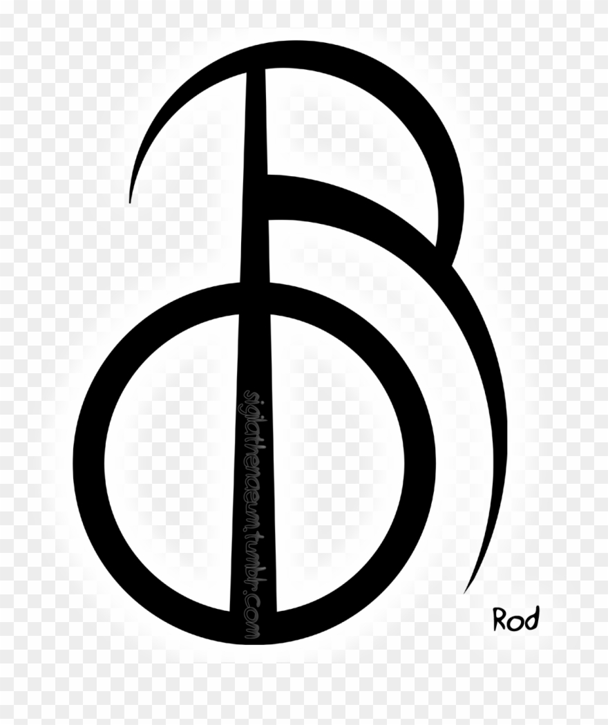 “rod” Name Sigil @optimyistic Sigil Masterlist / Ko-fi Clipart