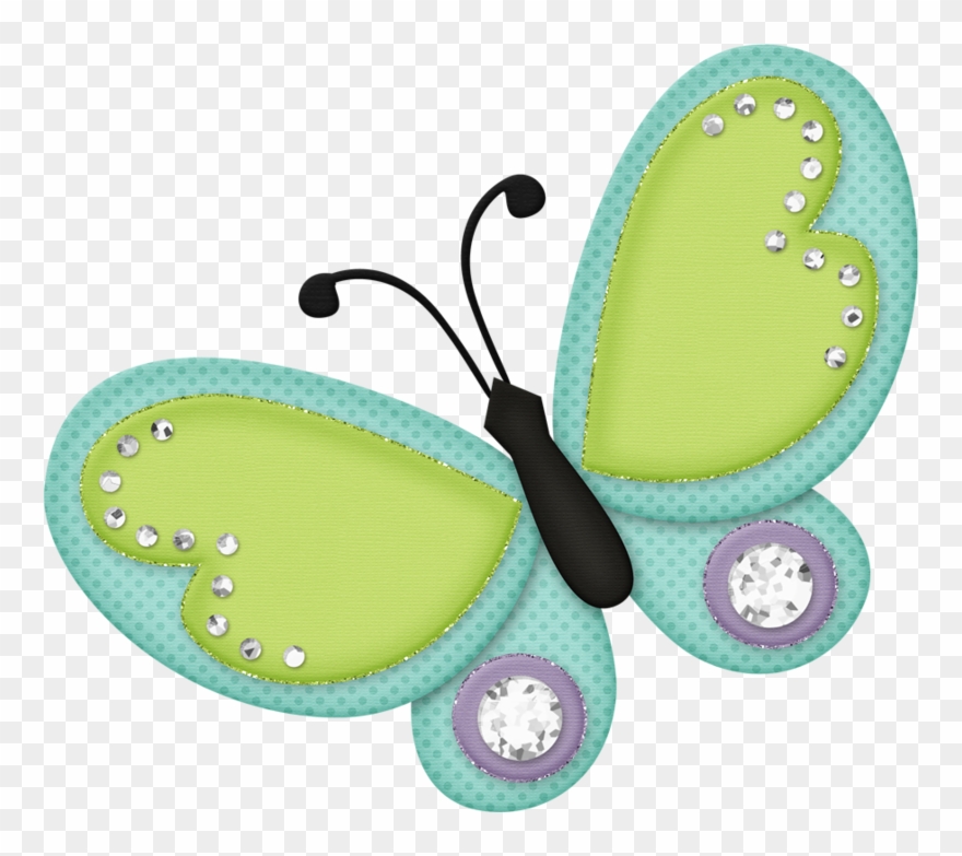 Butterfly Clip Art, Album, Paper Crafts, Little Girls, - Png Download