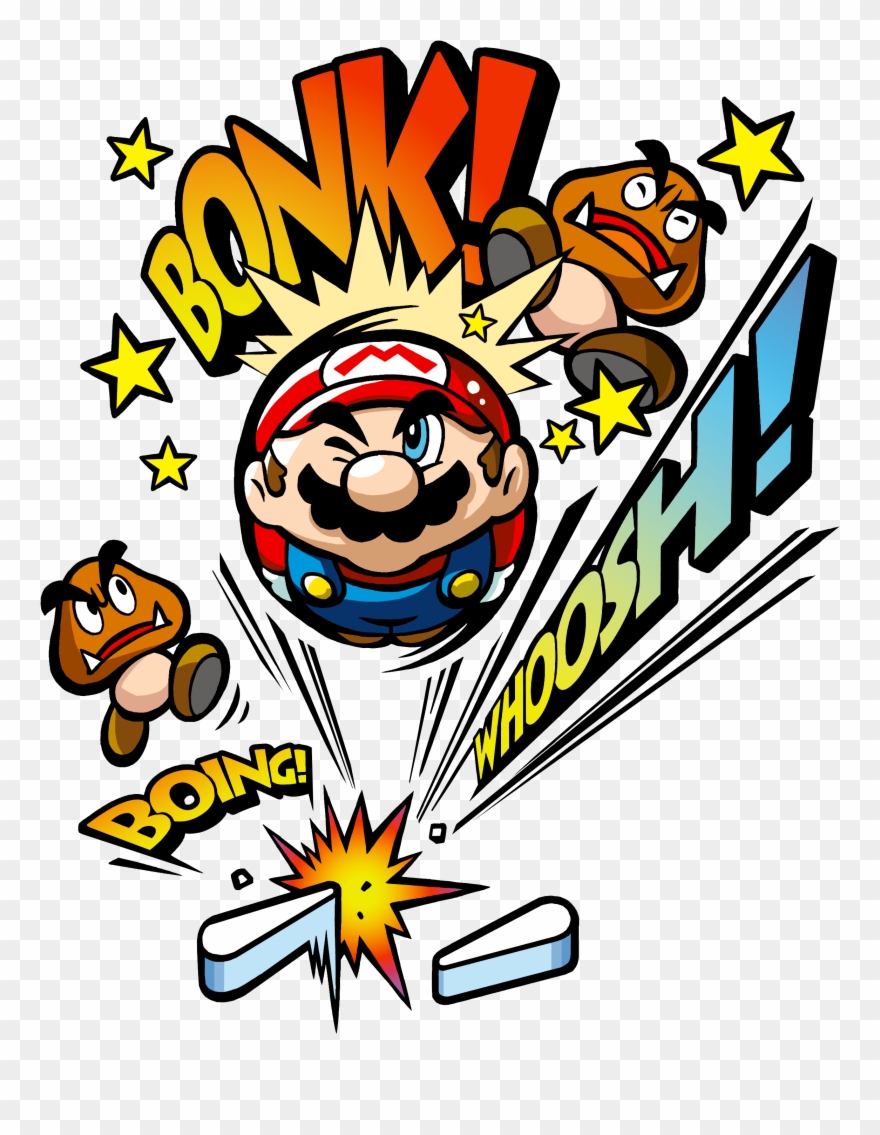 Mario Pinball Land Render Clipart