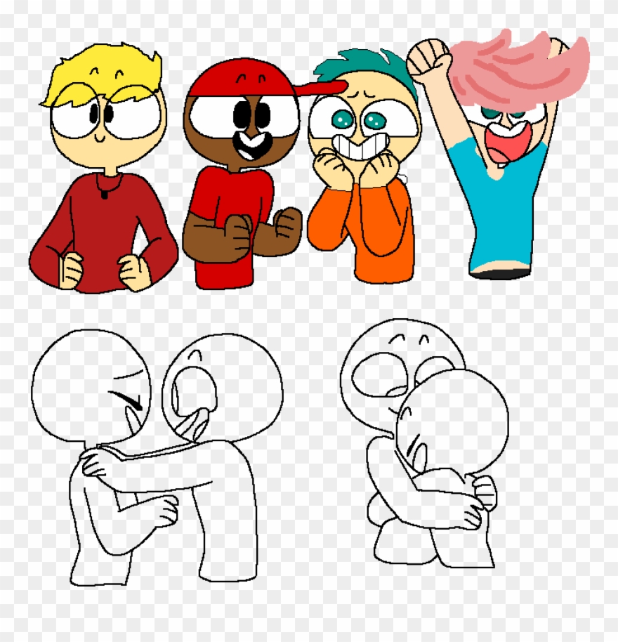 They're Cheering For The Couple, Right Clipart