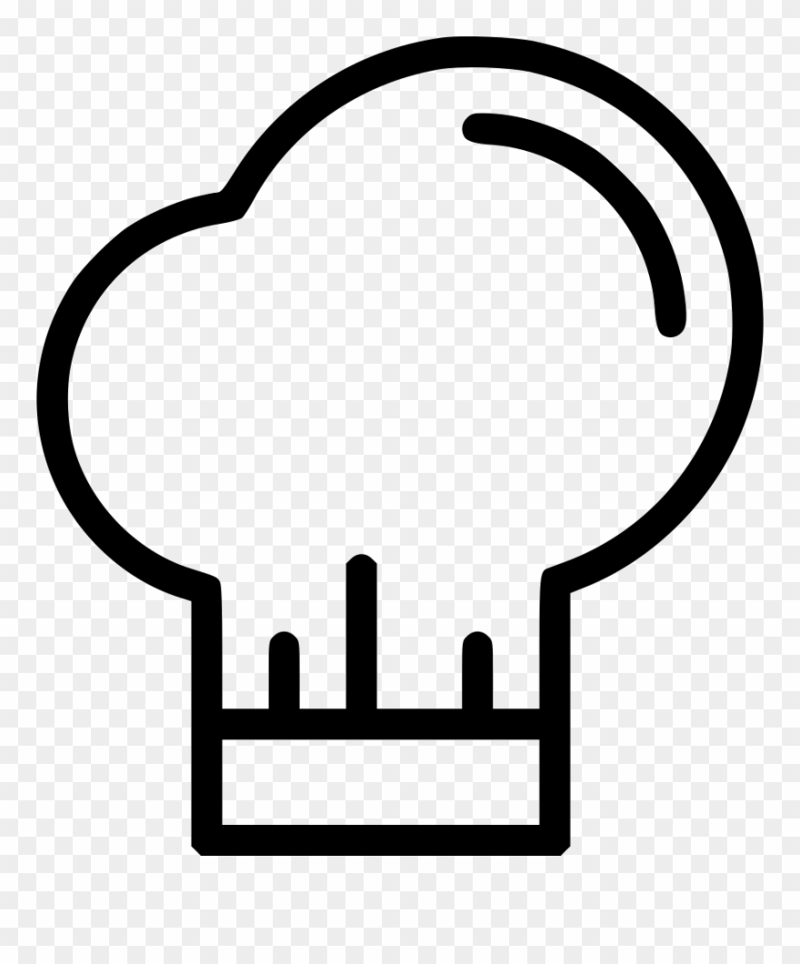 Hat Restaurant Svg Free Clipart