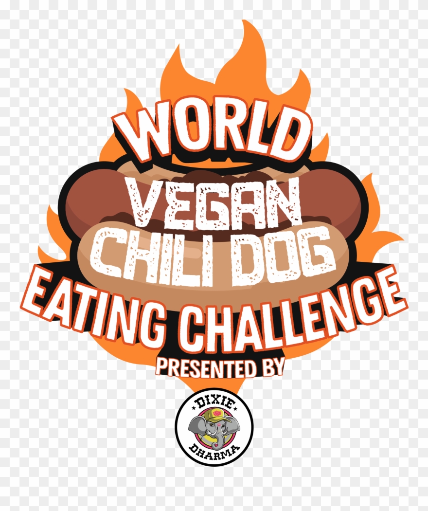 2019 Dixie Dharma World Vegan Chili Dog Eating Challenge Clipart