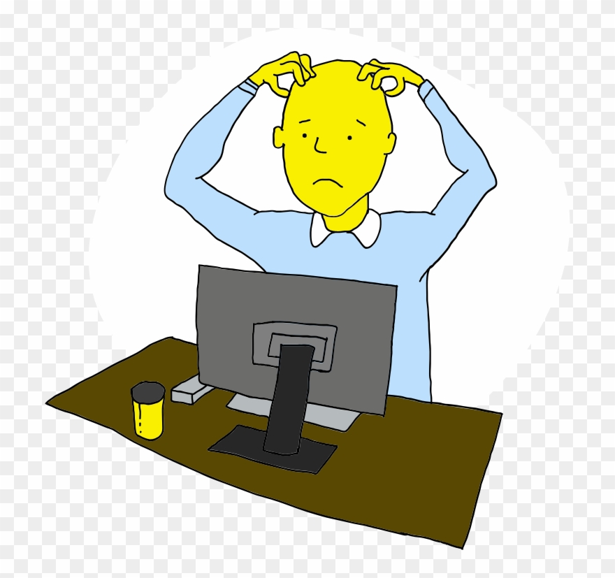 Bulk Mail Can Be Stressful Clipart