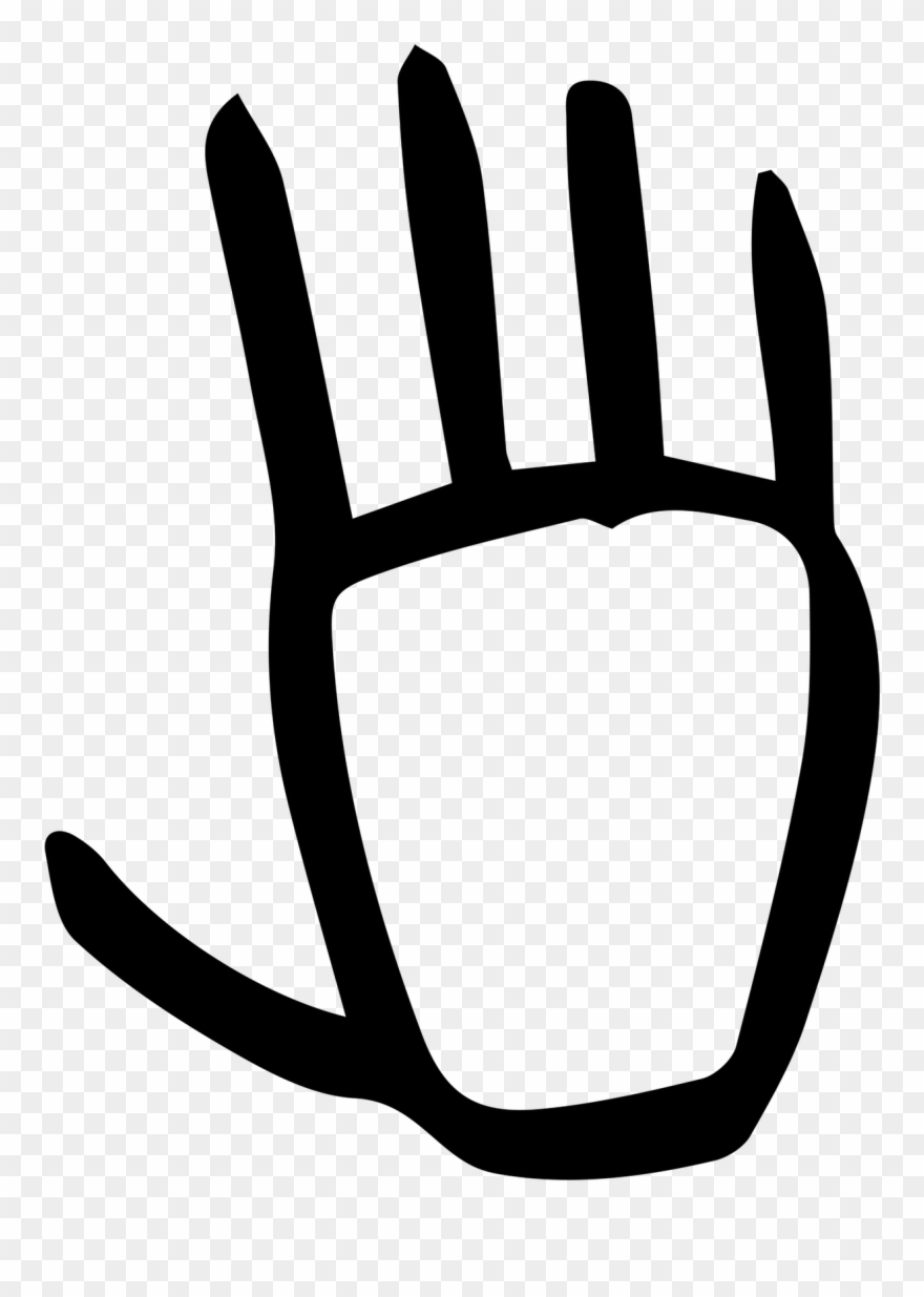 Large Hand Clipart