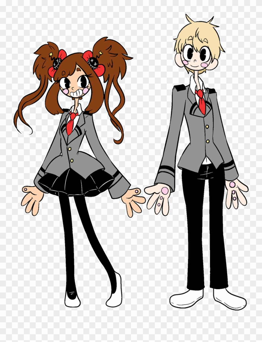 Hotaru Is In Class 1 A, While Hinata Is In Class 2 Clipart