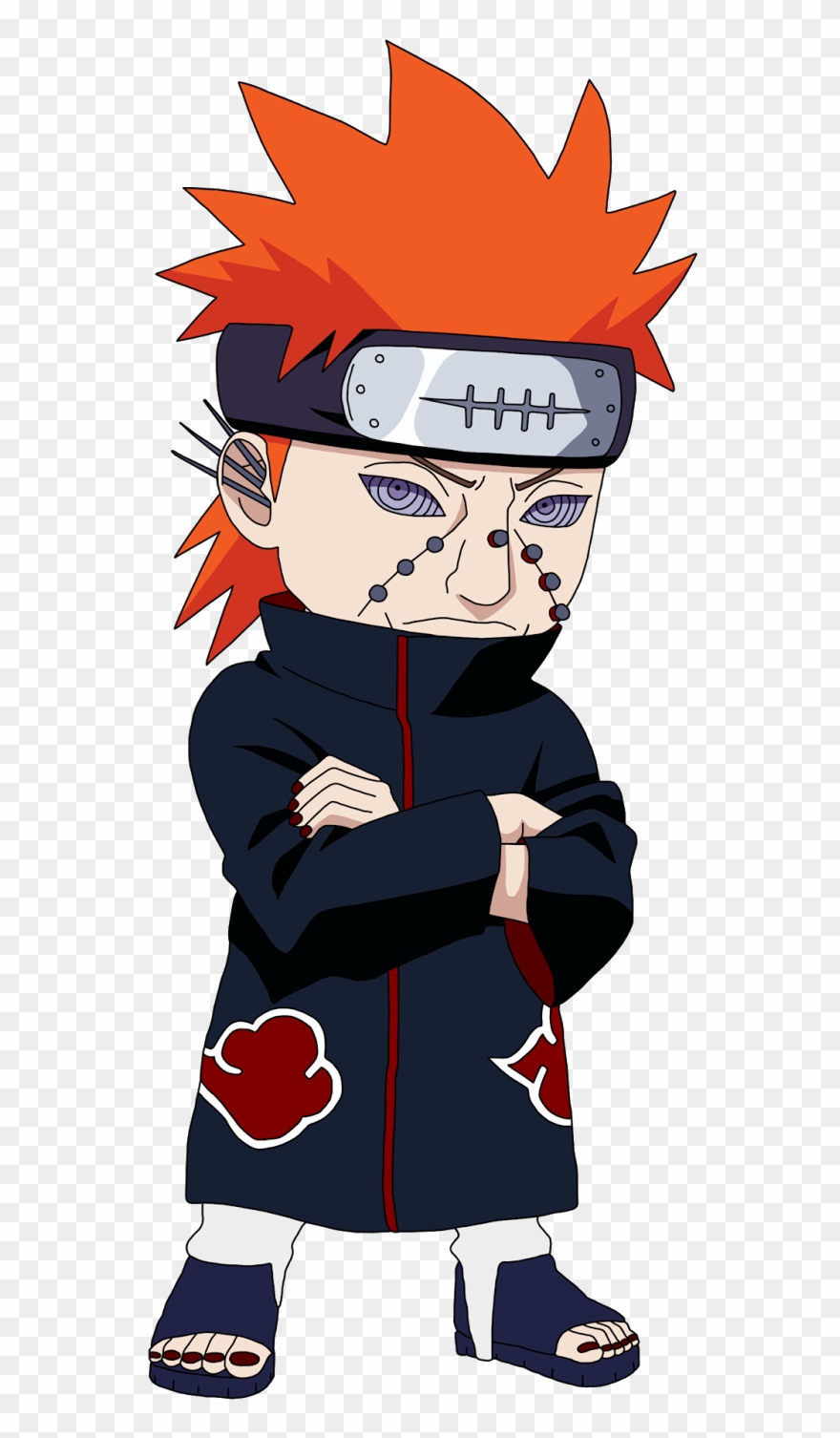 Naruto Pain Clipart Pein - Png Download