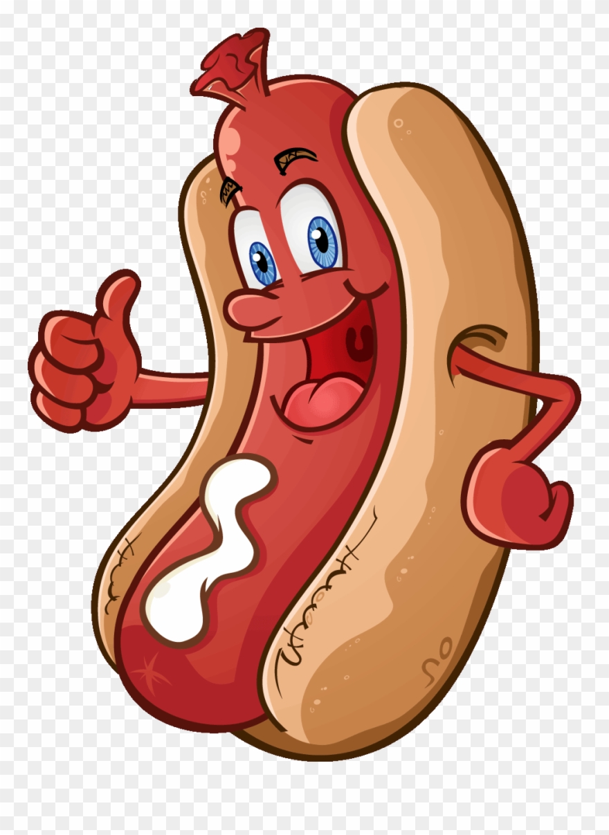 Hot Dog Masturbation Technique Clipart