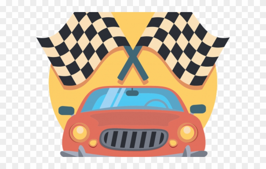 Subaru Clipart Checker Flag - Png Download