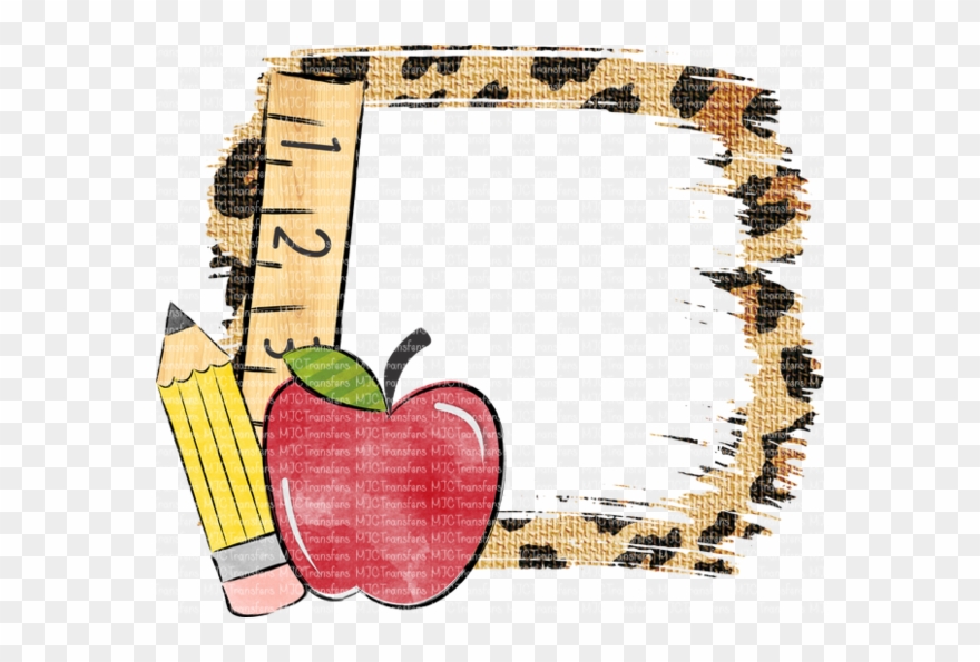 Leopard Frame Clipart