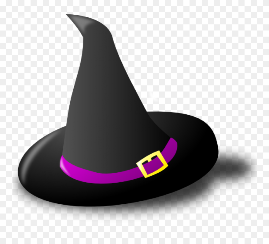 Free Png Download Black And Purple Witch Hat Png Images Clipart