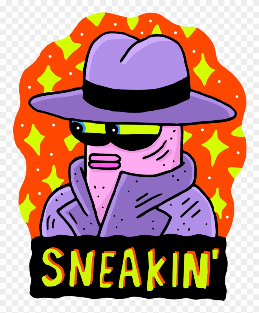 Google - Sneakin' Clipart
