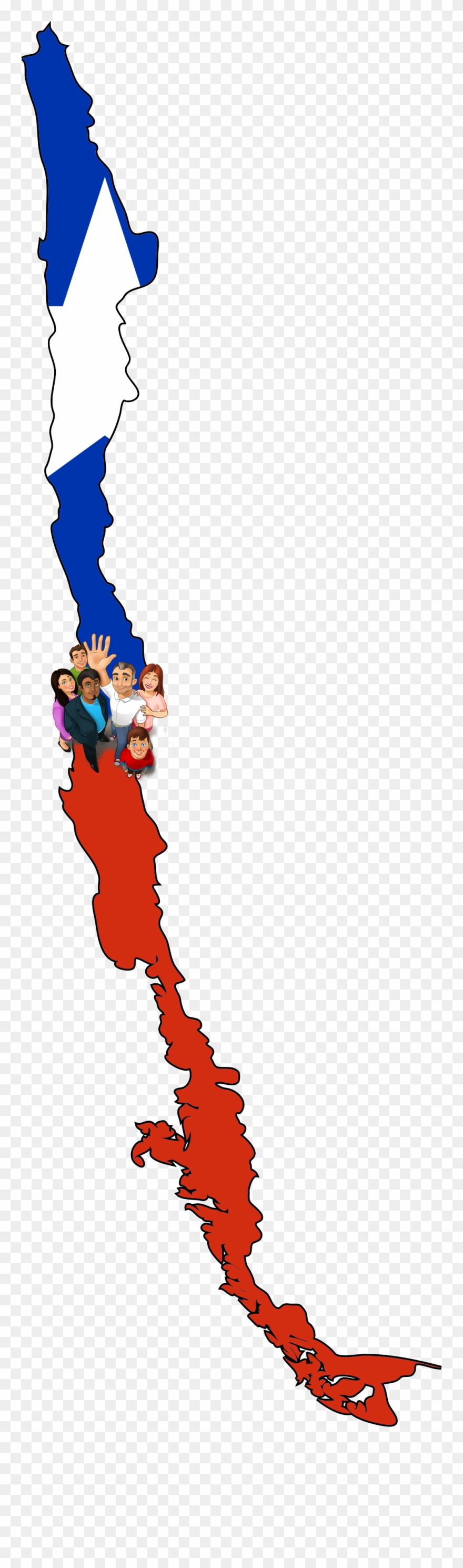 Chile Poblacion Clipart