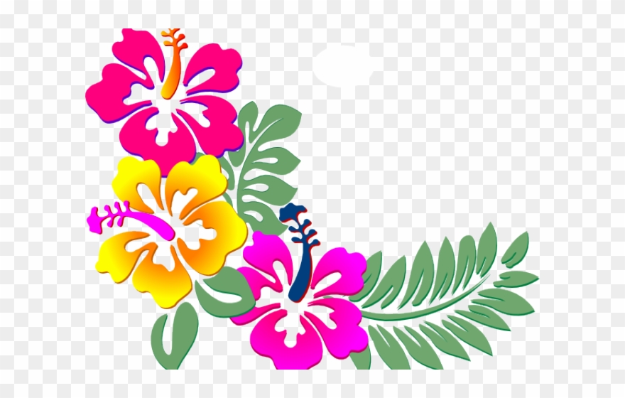 Flowers Color Clipart Bunga - Png Download