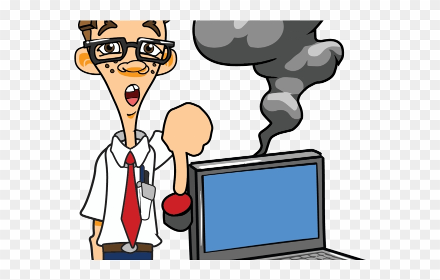 Software Clipart Computer Problem - Png Download