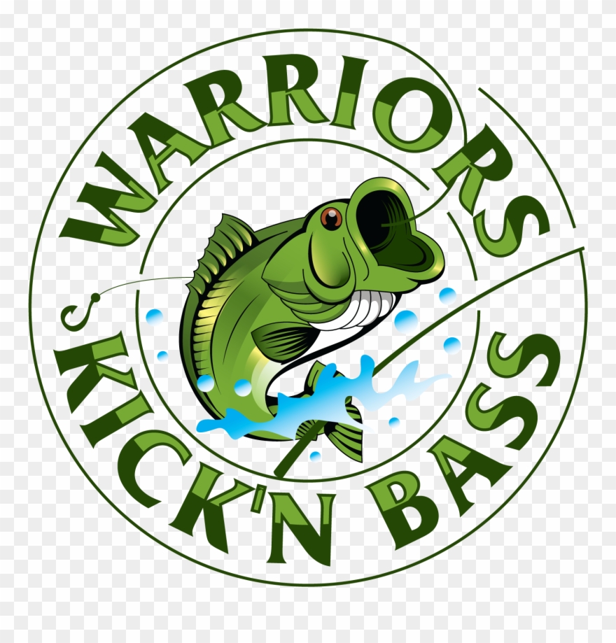 Warriors Kick'n Bass Ice Fishing Contest Clipart