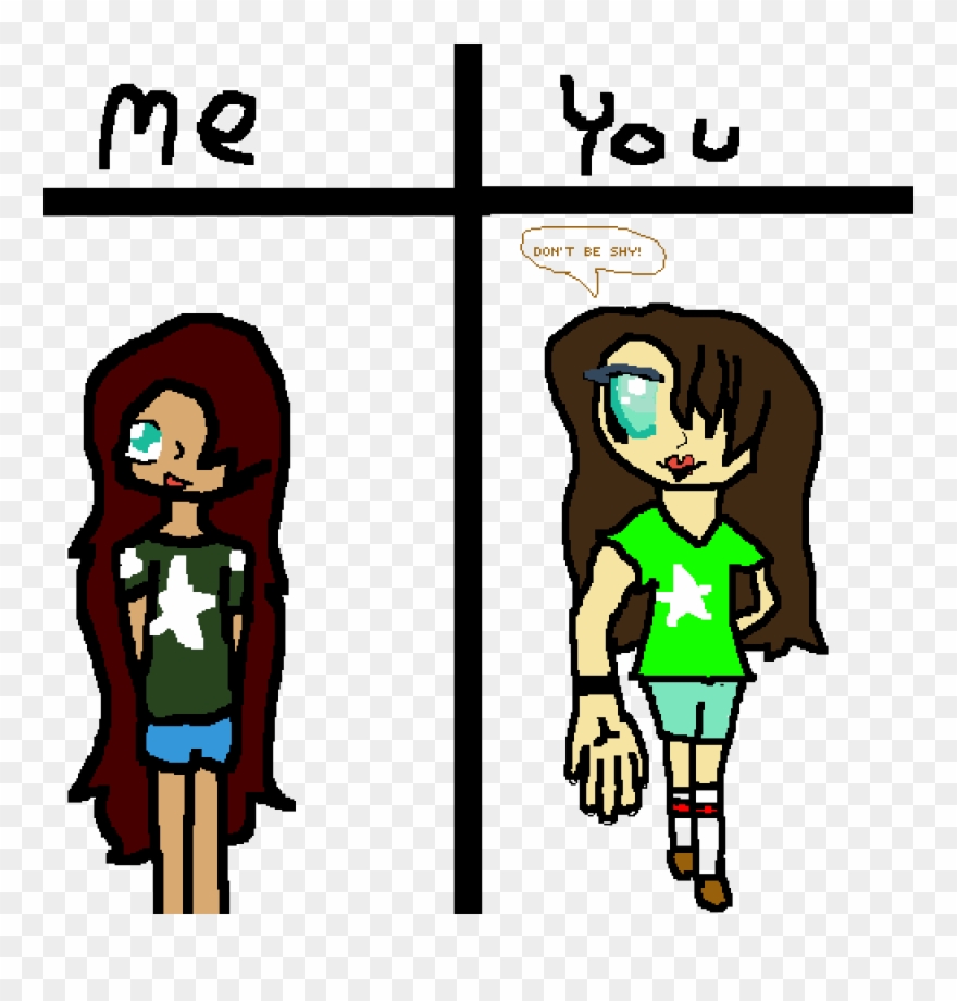 How I Draw And How "me" Draws Clipart