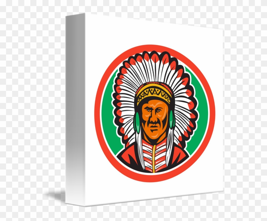 Indian Chief Headdress Clipart