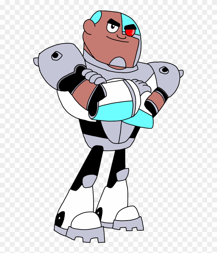 Teen Titans Go Cyborg By Clipart