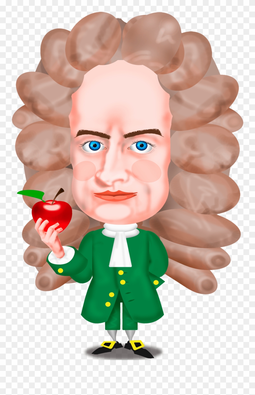 Isaac Newton Clipart - Png Download