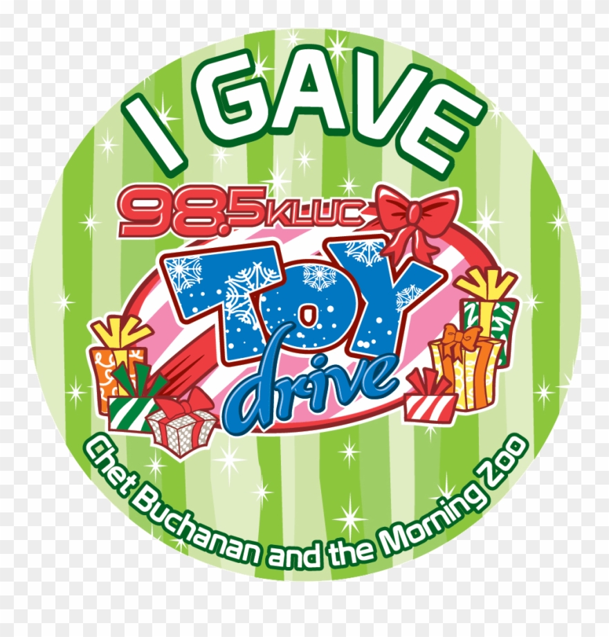 Toy Drive Sticker Clipart