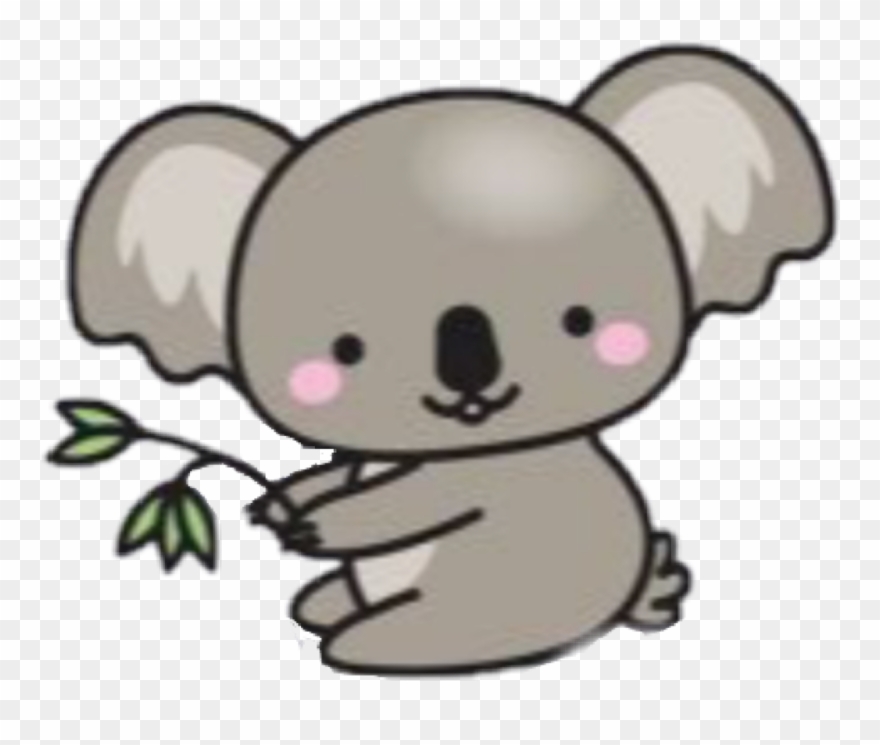 Koala Cute Bamboo Slime Coffe Australia Forest Bear Clipart