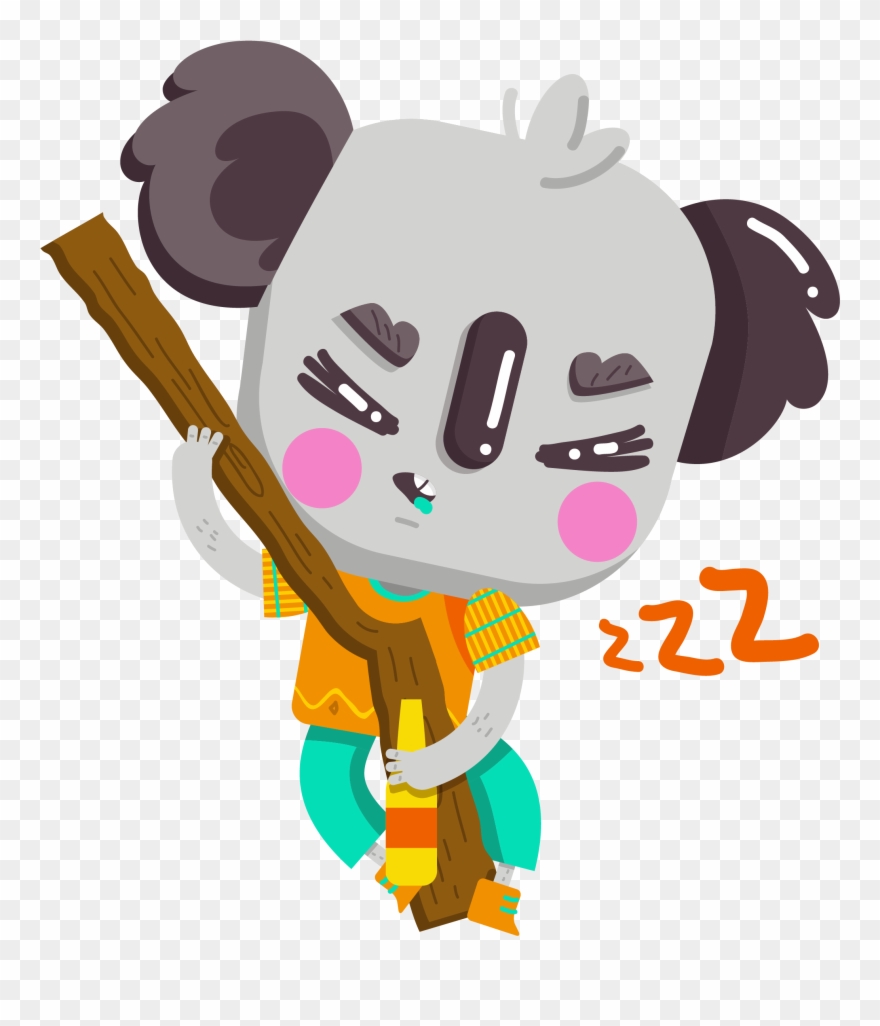 Cute Koala Vibes Messages Sticker-5 Clipart