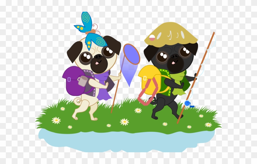 Pug Clipart Traceable - Png Download