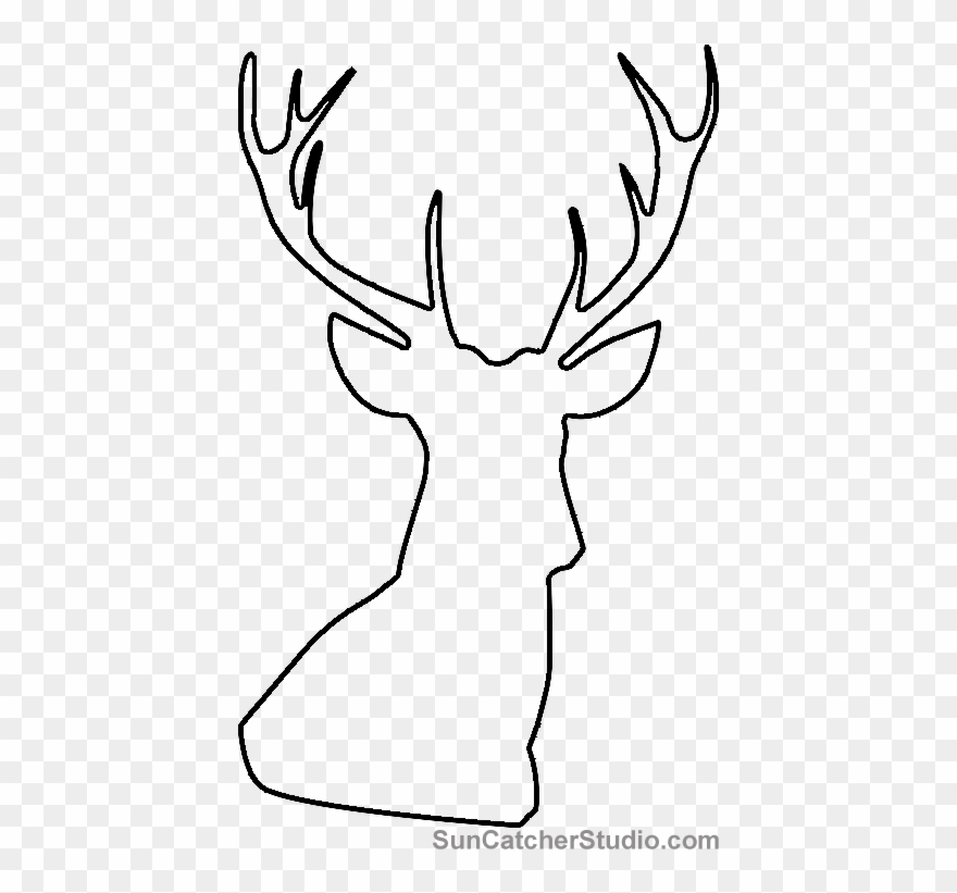 Reindeer Pattern Box Patterns, Scroll Saw Patterns, Clipart