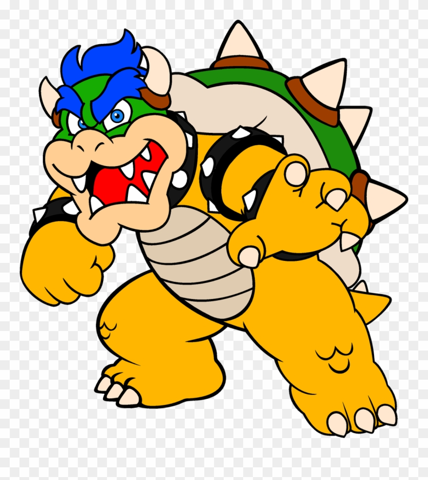 #koopaarmy Bowser & Bowser Jr Clipart