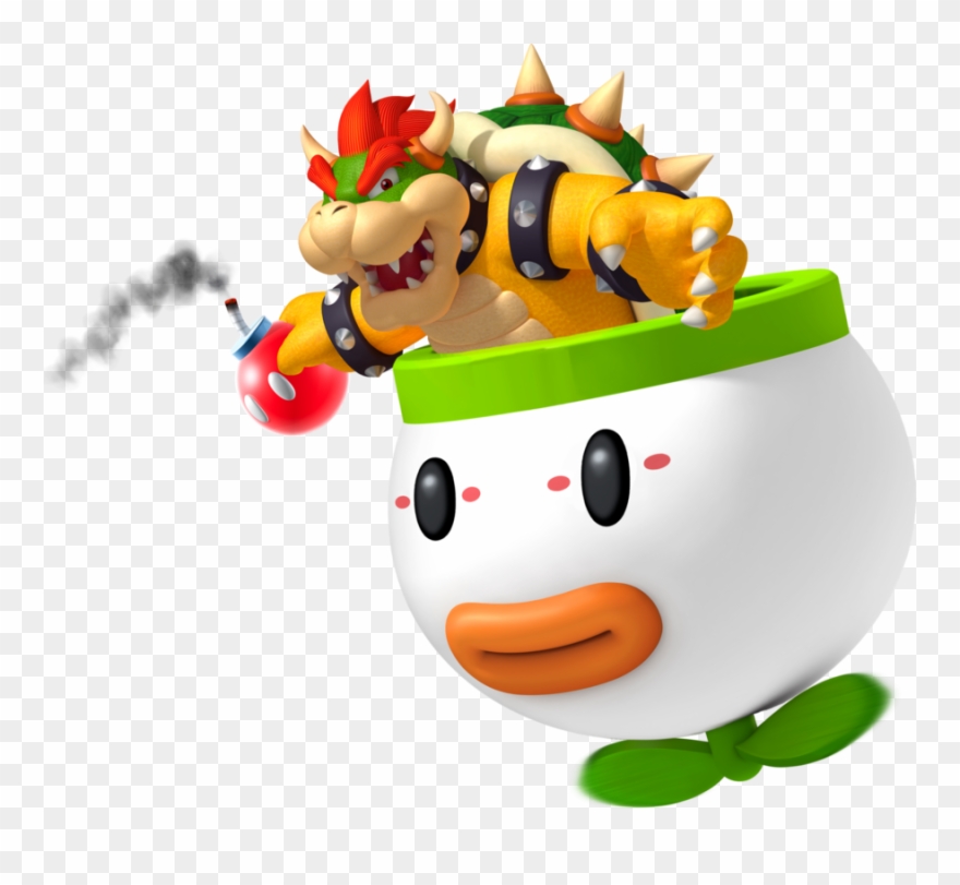 Bowser In Koopa Clown Car By Yoshigo99 Clipart