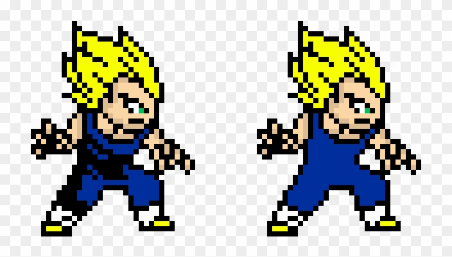 Vegeta Sprites Clipart