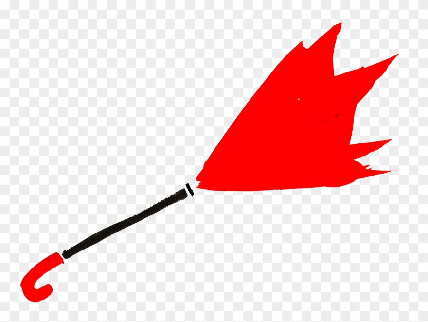 Inside-out Umbrella Clipart