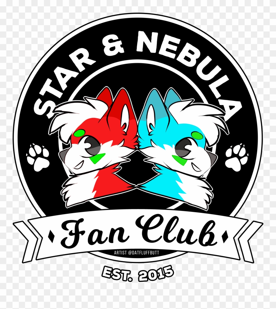 Star And Nebula Fanclub Shirt Clipart