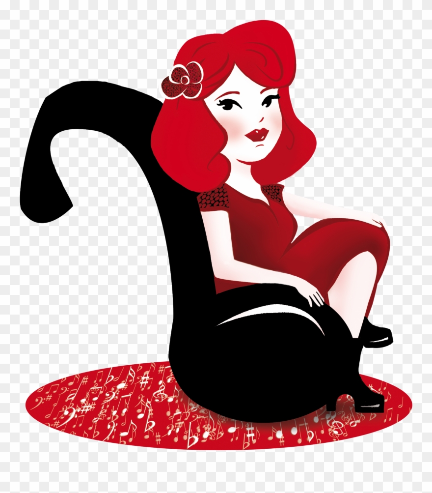 Lady Note Clipart