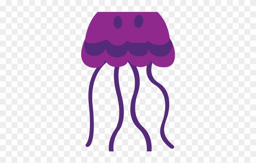 Jellyfish Clipart Svg - Png Download