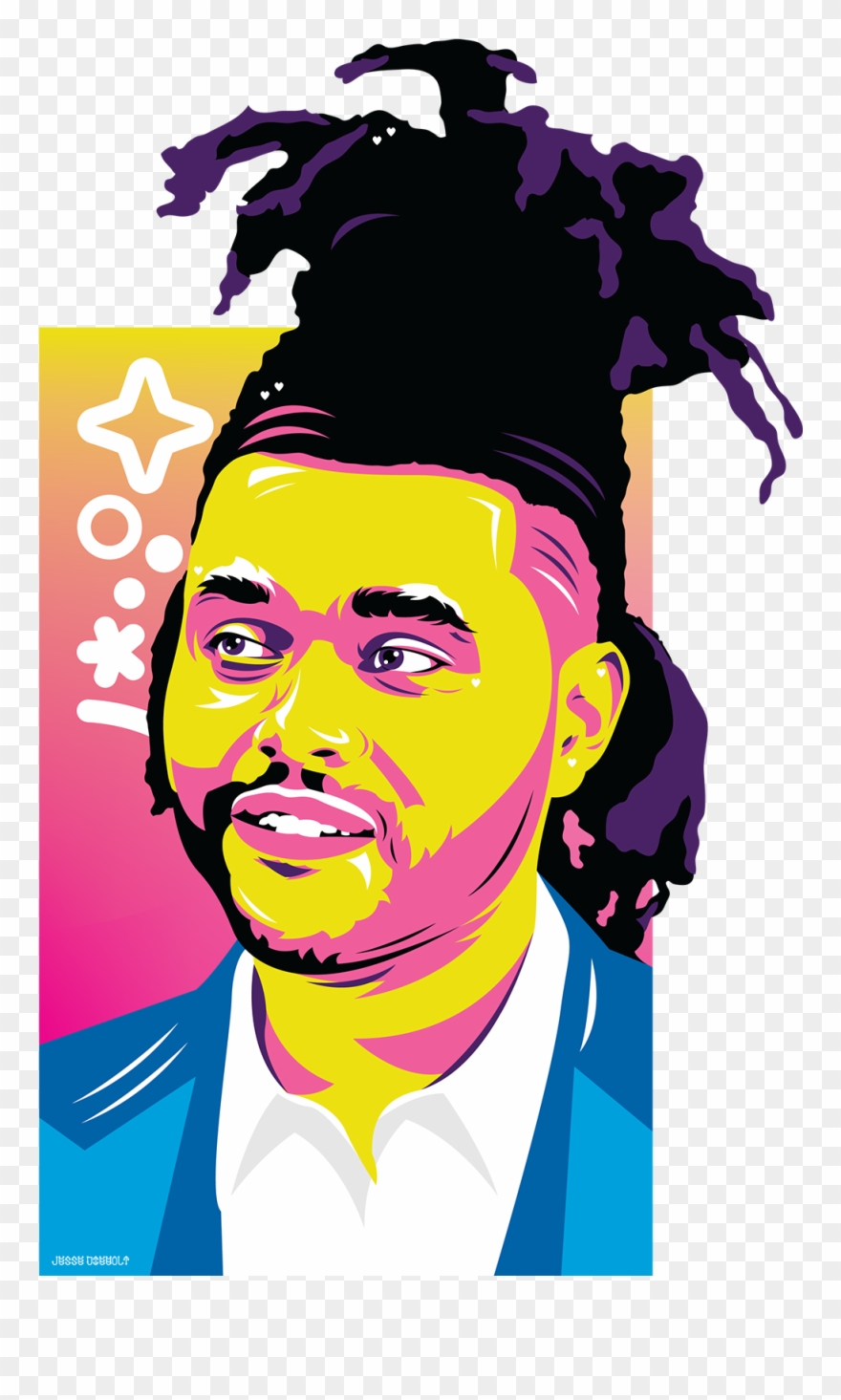 The Weeknd Clipart