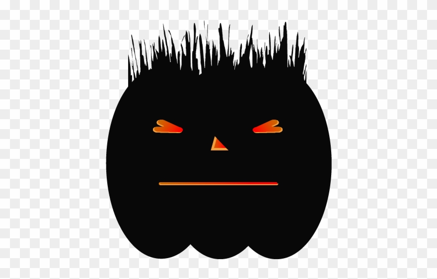 Not Amused Pumpkin Clipart