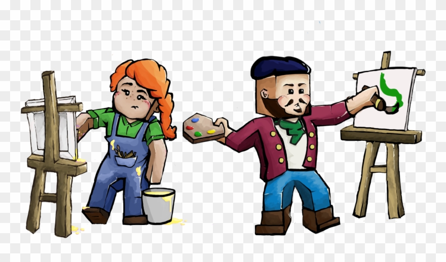 Easel Clipart Canvas - Png Download