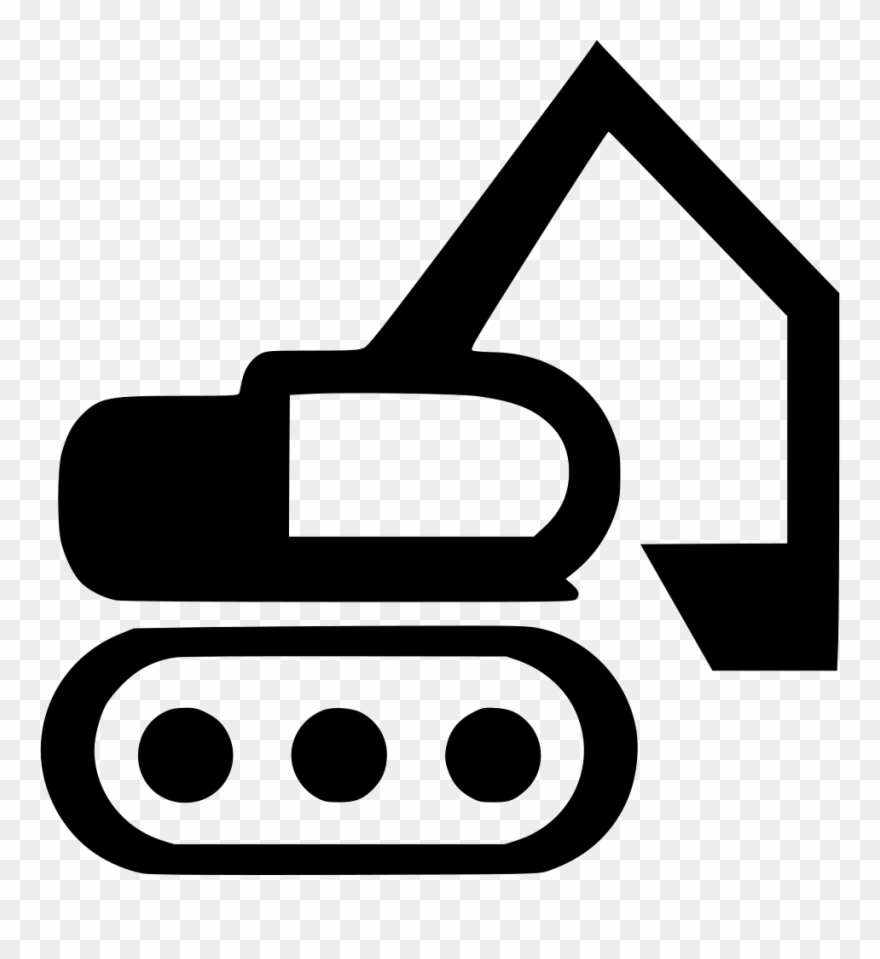 Excavator Comments Clipart