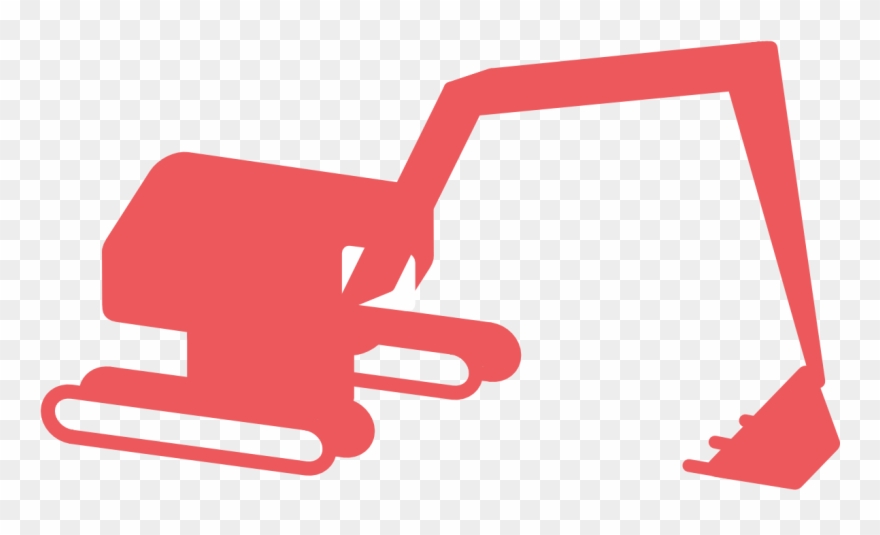 Excavator - Clipart