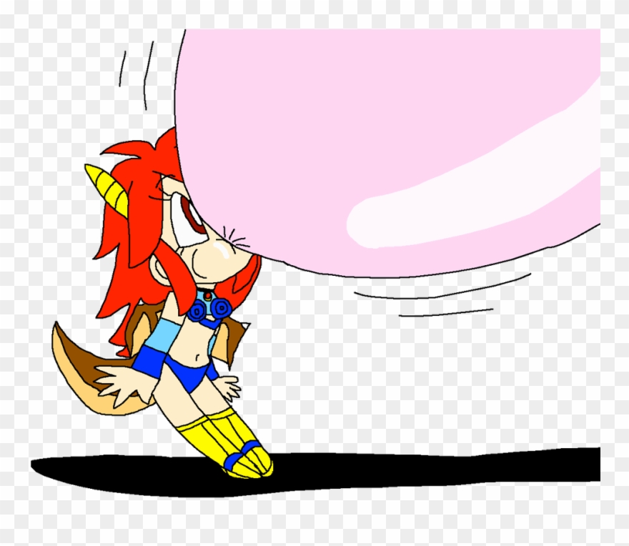 Mink Blowing Her Massive Clipart